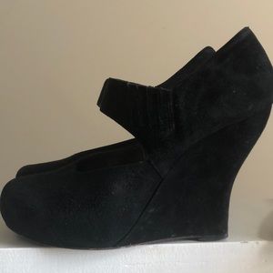 Marni Black Suede Shoes 36.5